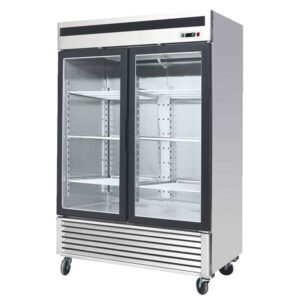 Refrigerador de dos puertas de vidrio CFD2-F2-G 2